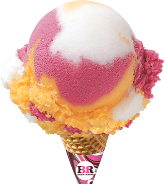 레인보우 샤베트 아이스크림